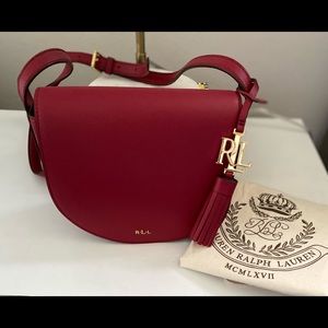 Ralph Lauren Red Crossbody bag